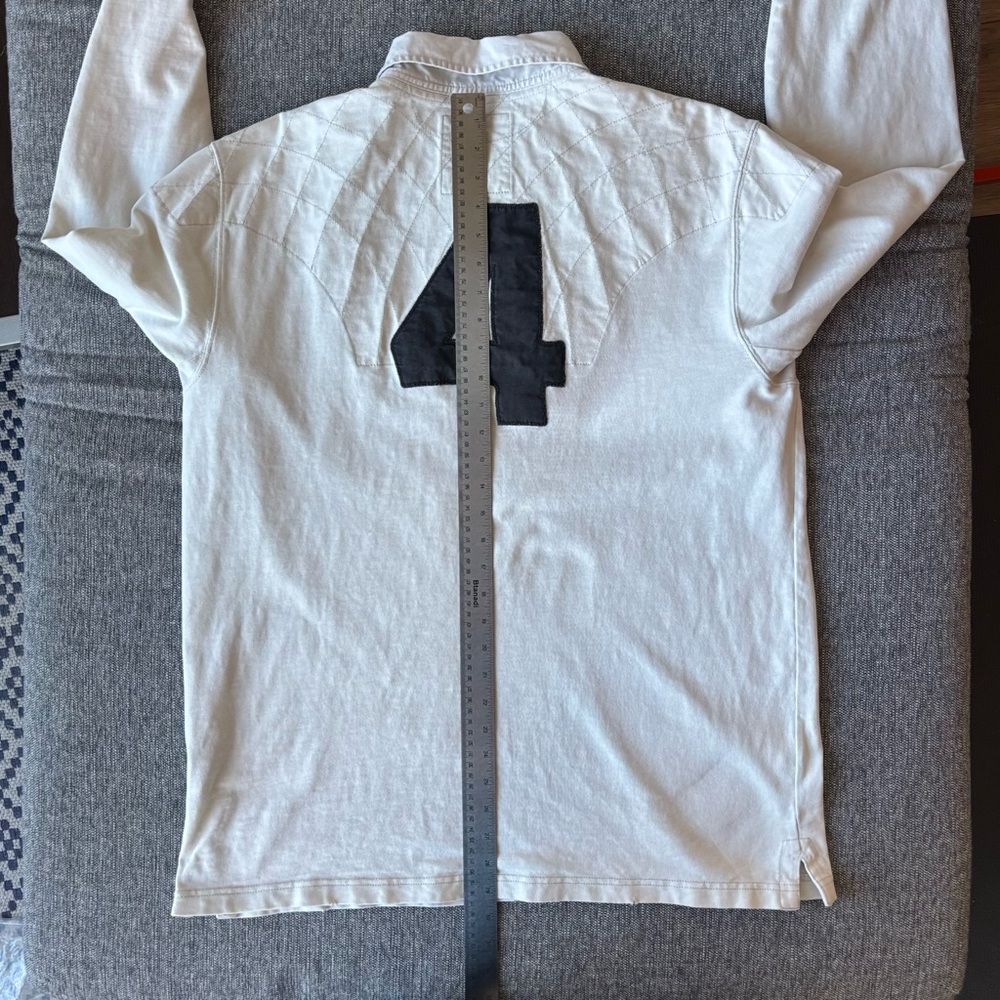 Rugby Ralph Lauren Vintage Slim Fit Rugby Shirt Men’s XXL Football Club Crest - Picture 15 of 15
